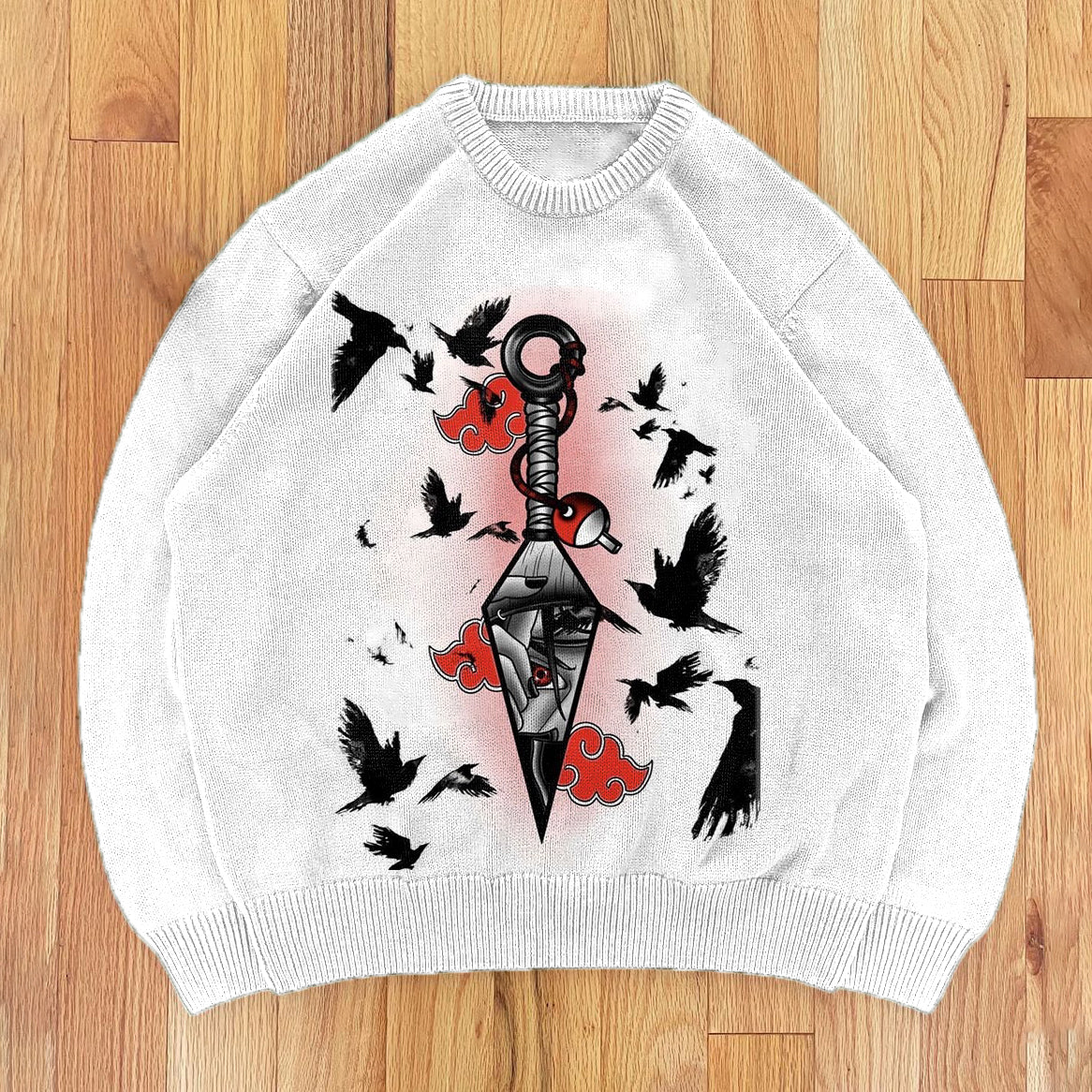 Retro Naruto Trendy Brand Knitted Sweater