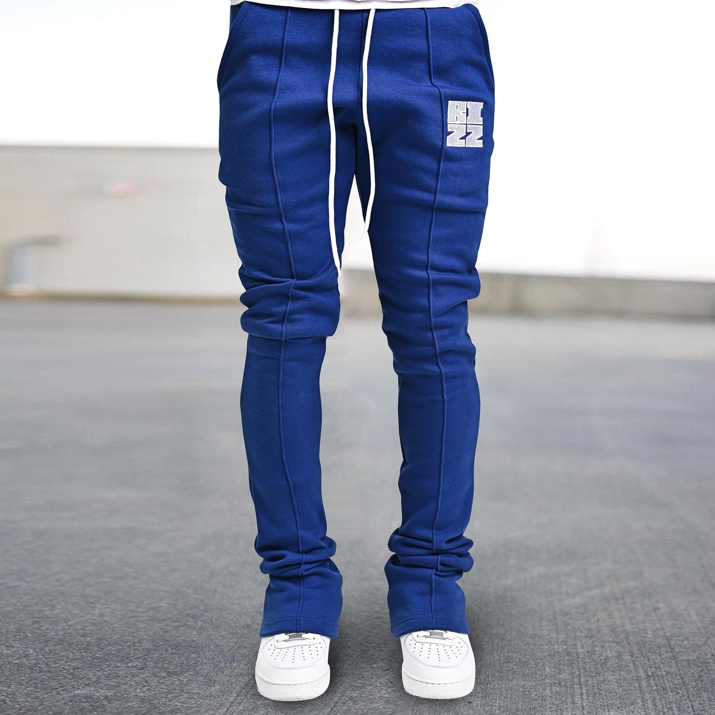 Tide brand print retro street fashion trousers