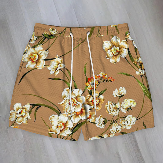 Casual Fashion Printed Sports Shorts