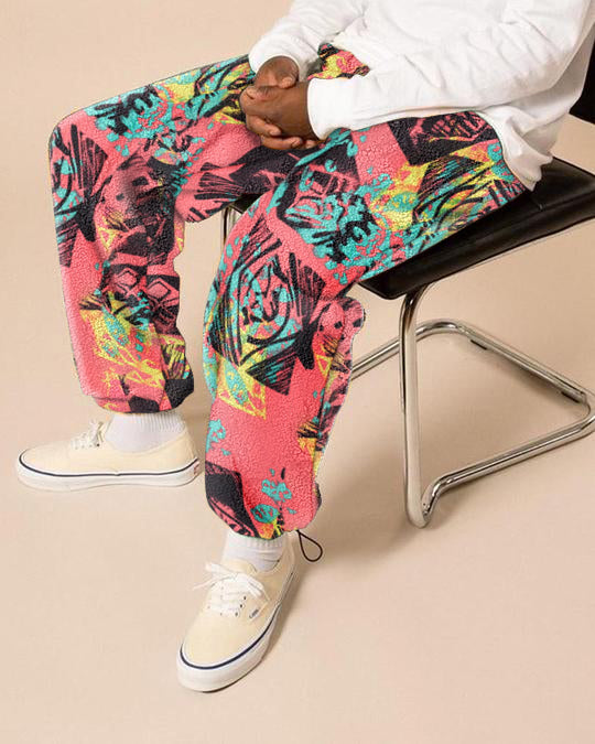 Fashion Street Symphony Printed Men's Casual Pants