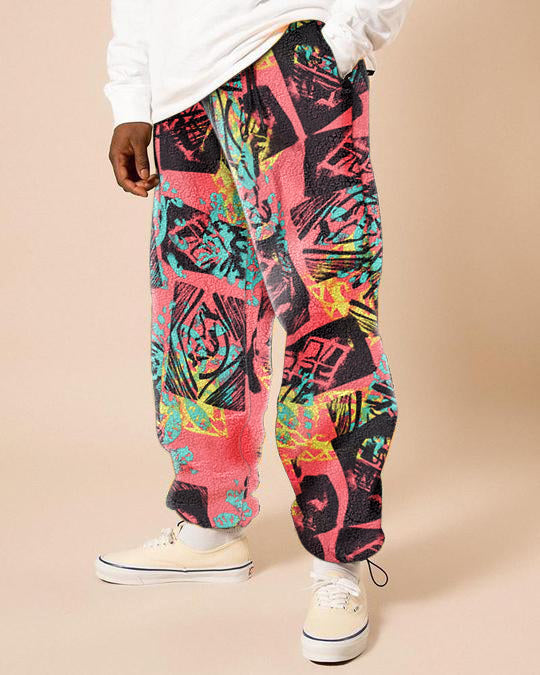 Fashion Street Symphony Printed Men's Casual Pants