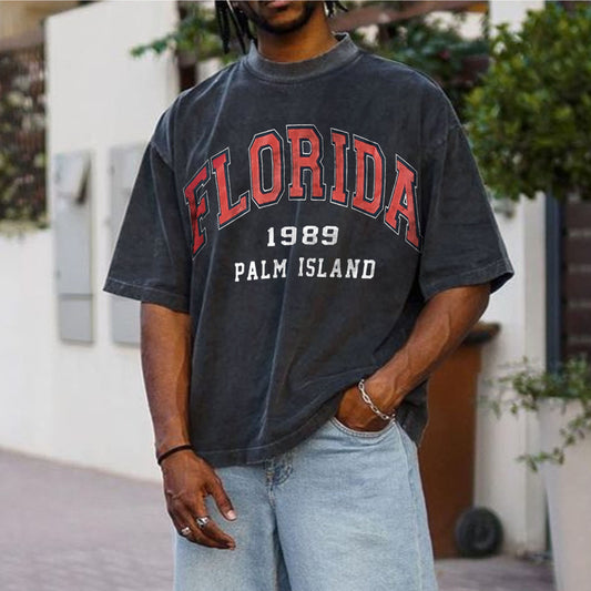 Florida Print Short Sleeve T-Shirt