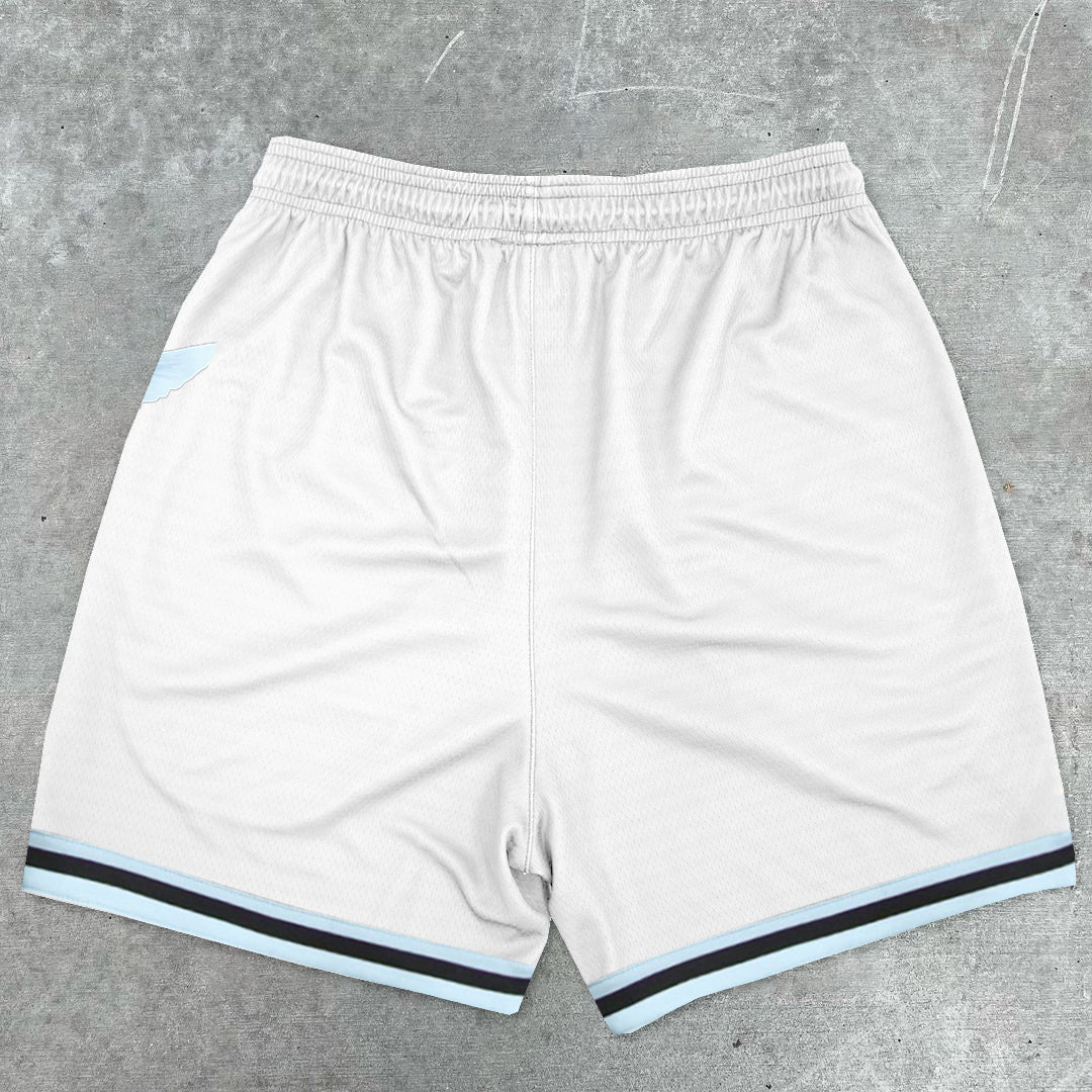 Stylish Dove Pattern Casual Sports Shorts