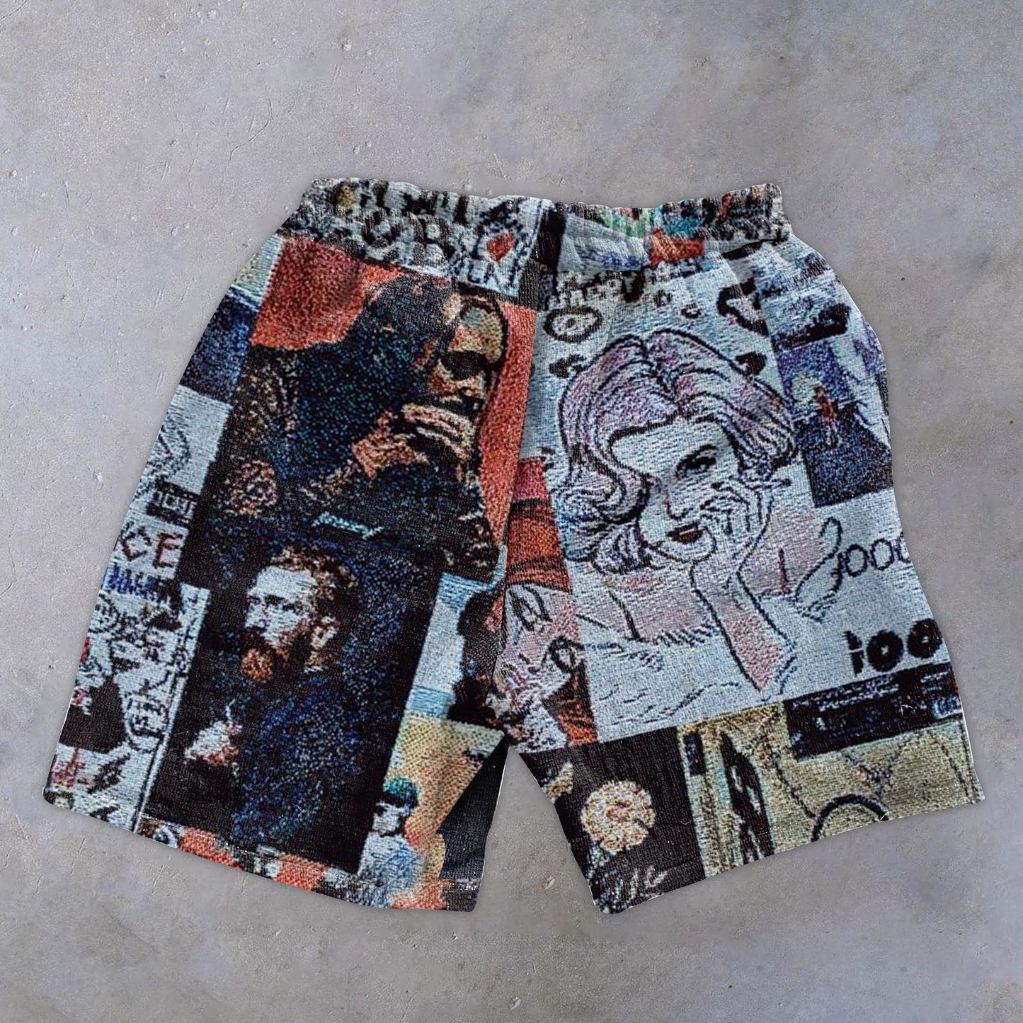 Casual Vintage Print Fashion Shorts