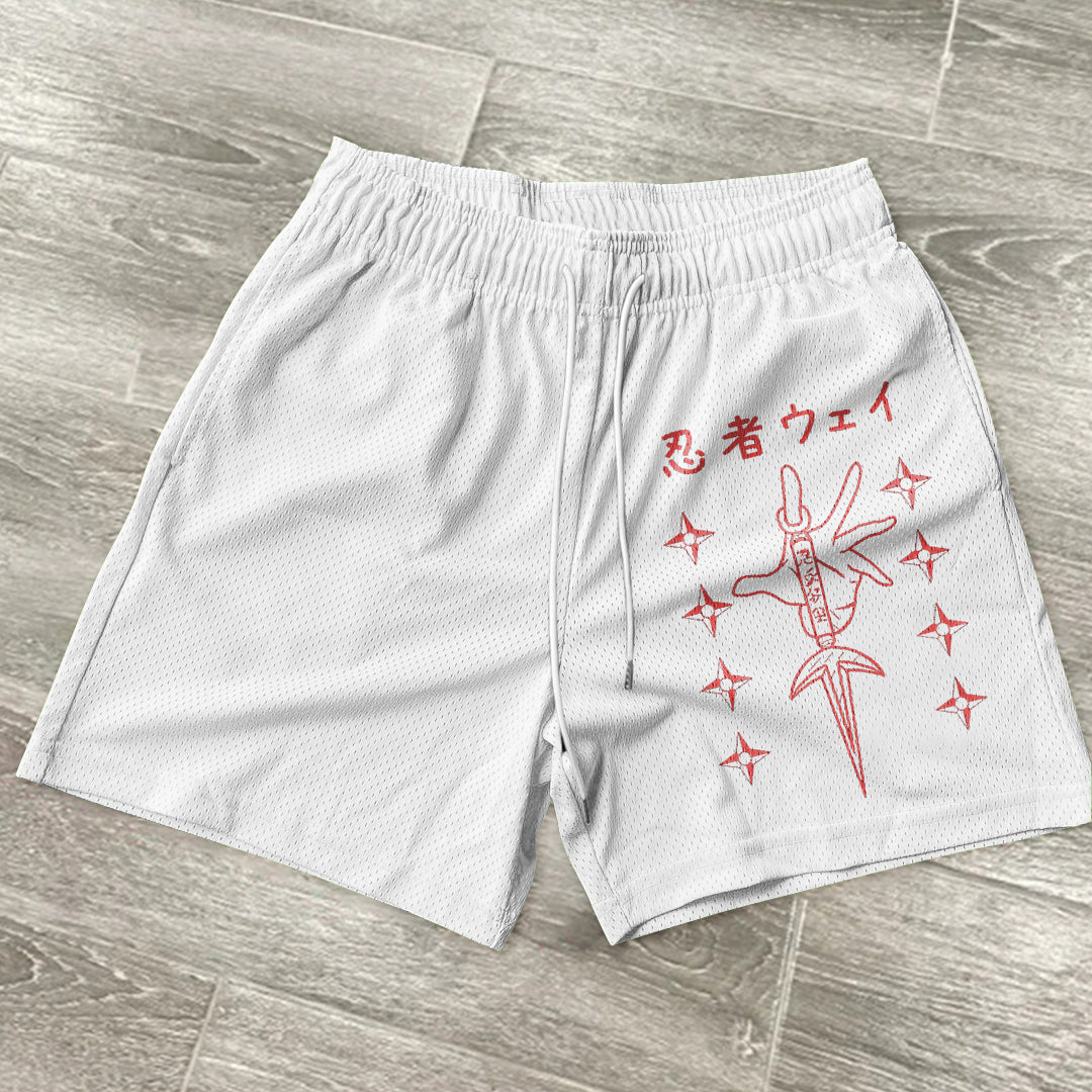 Tide brand retro casual sports mesh shorts