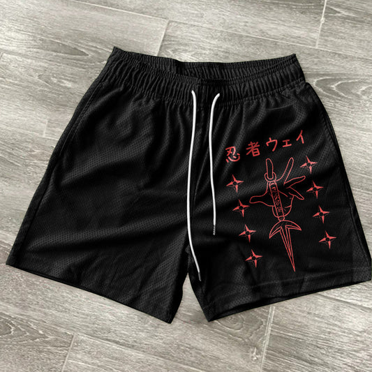 Tide brand retro casual sports mesh shorts