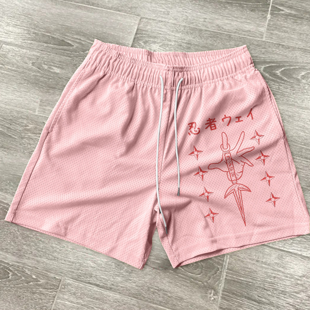 Tide brand retro casual sports mesh shorts