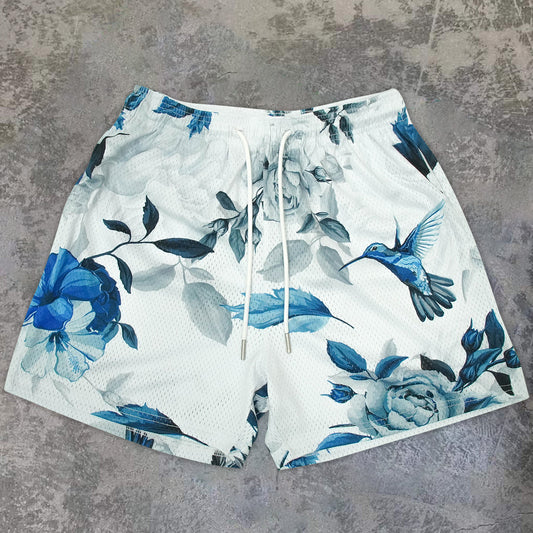 Artistic Casual Loose Mesh Shorts