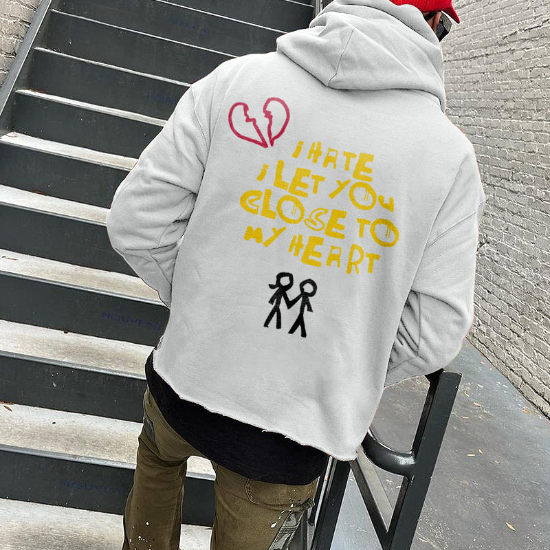 Love Is Poison Graphic Hoodie