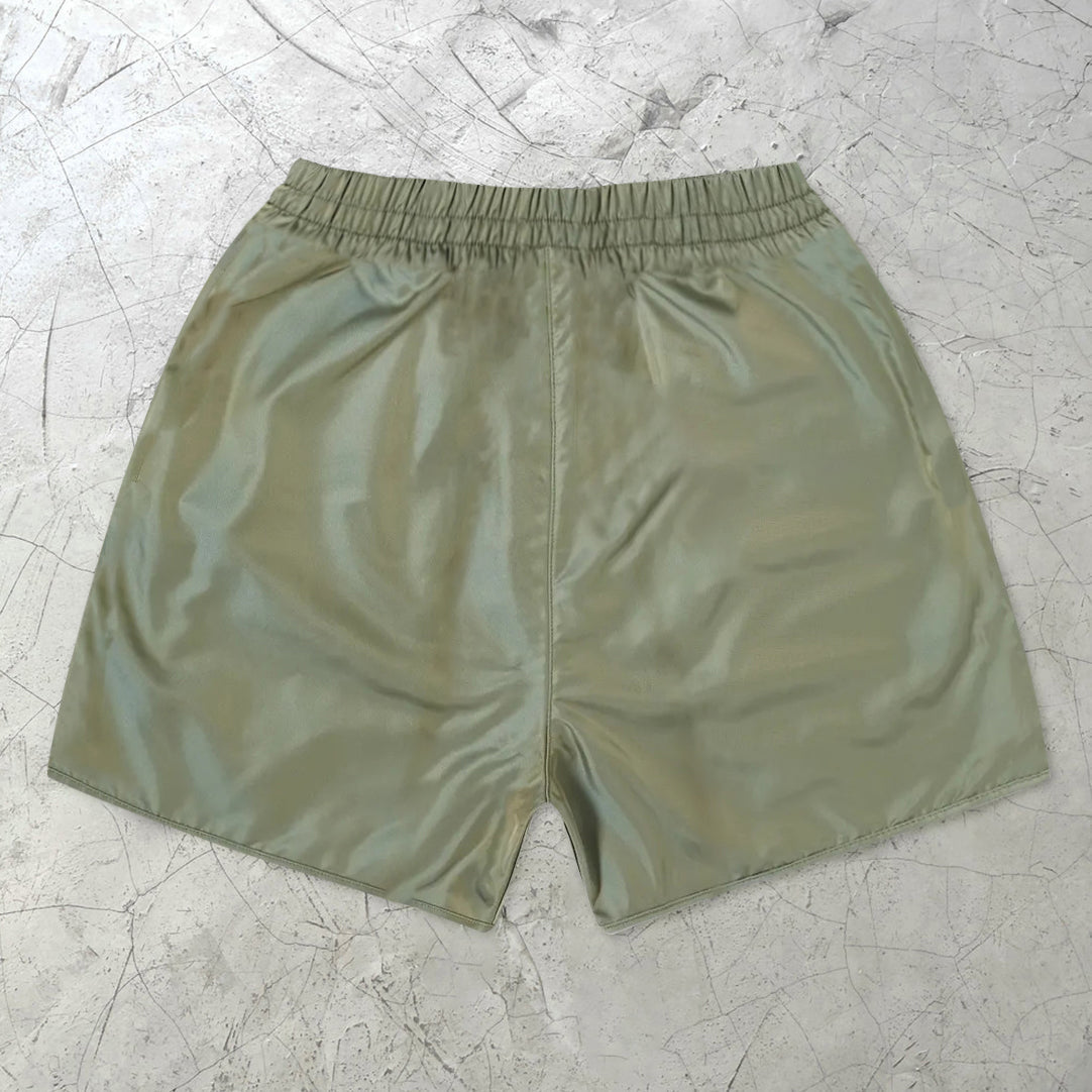 Artistic cross casual retro shorts