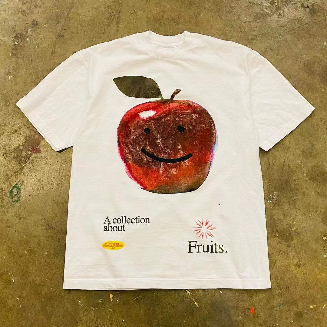 Apple casual street home short sleeve T-shirt