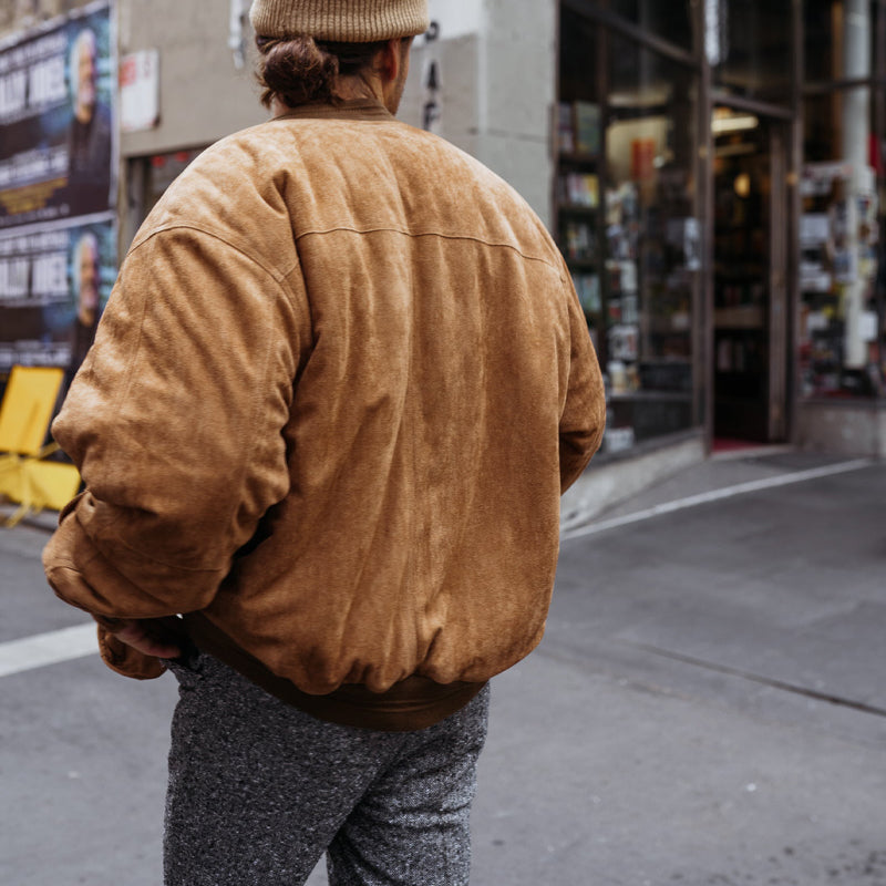 Vintage Western Style Suede Coat