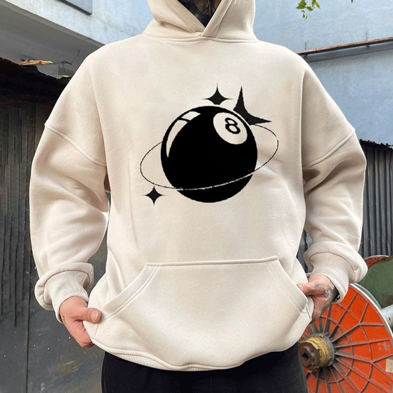 No. Eight Graphic Fleece Hoodie