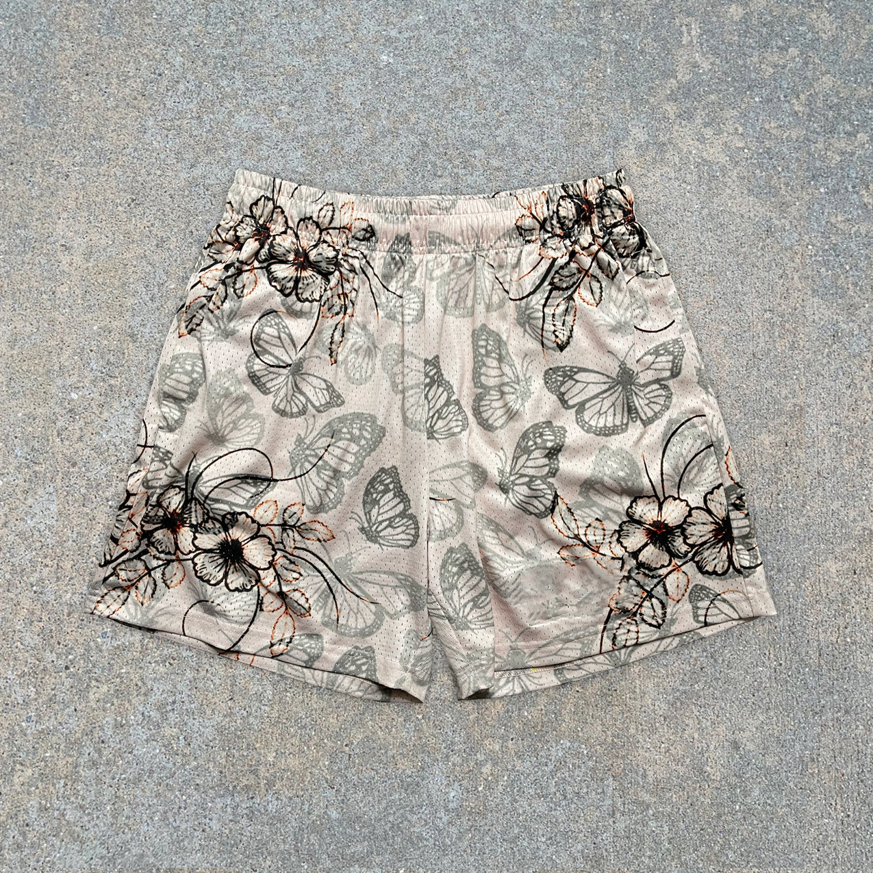 Chic Vintage Floral Print Shorts