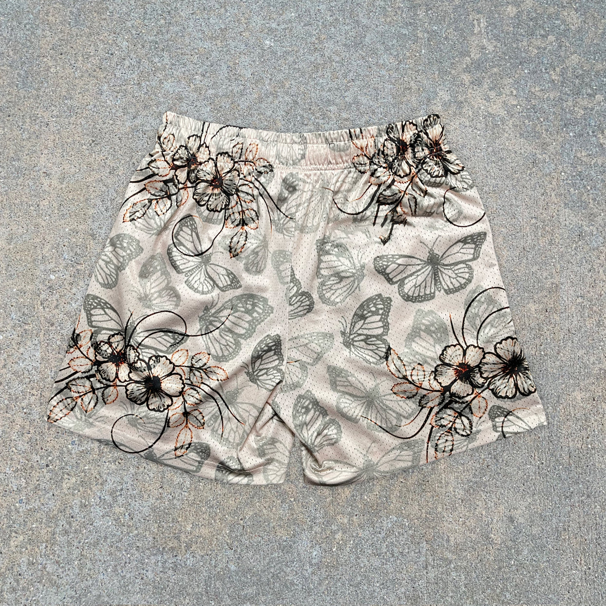 Chic Vintage Floral Print Shorts