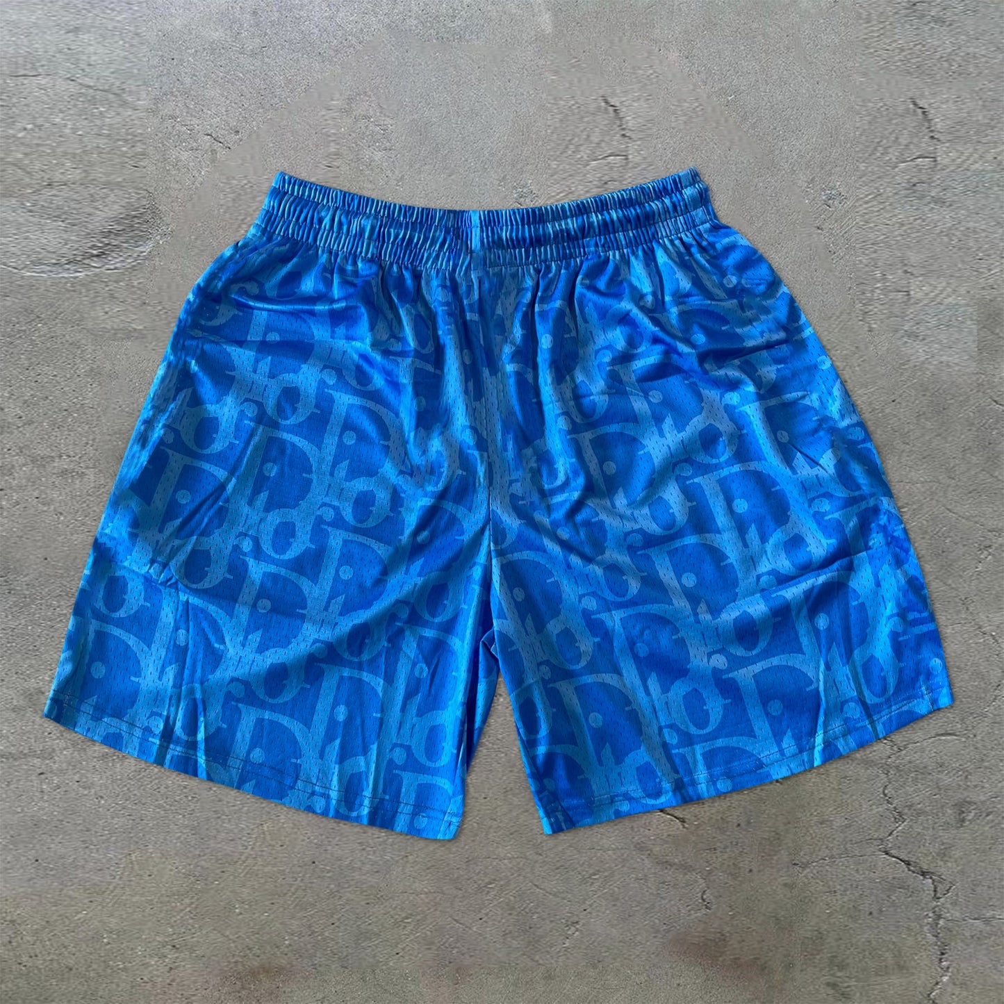 Retro Fashion Bulls Street Mesh Shorts