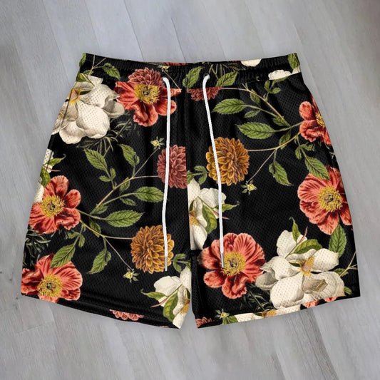 Vintage Resort Floral Shorts