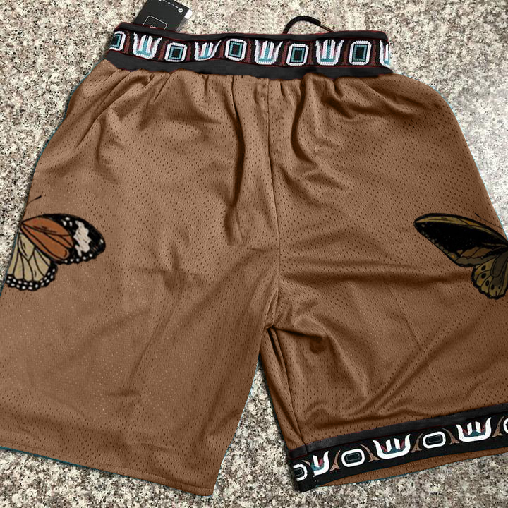 Sports ethnic retro style casual shorts