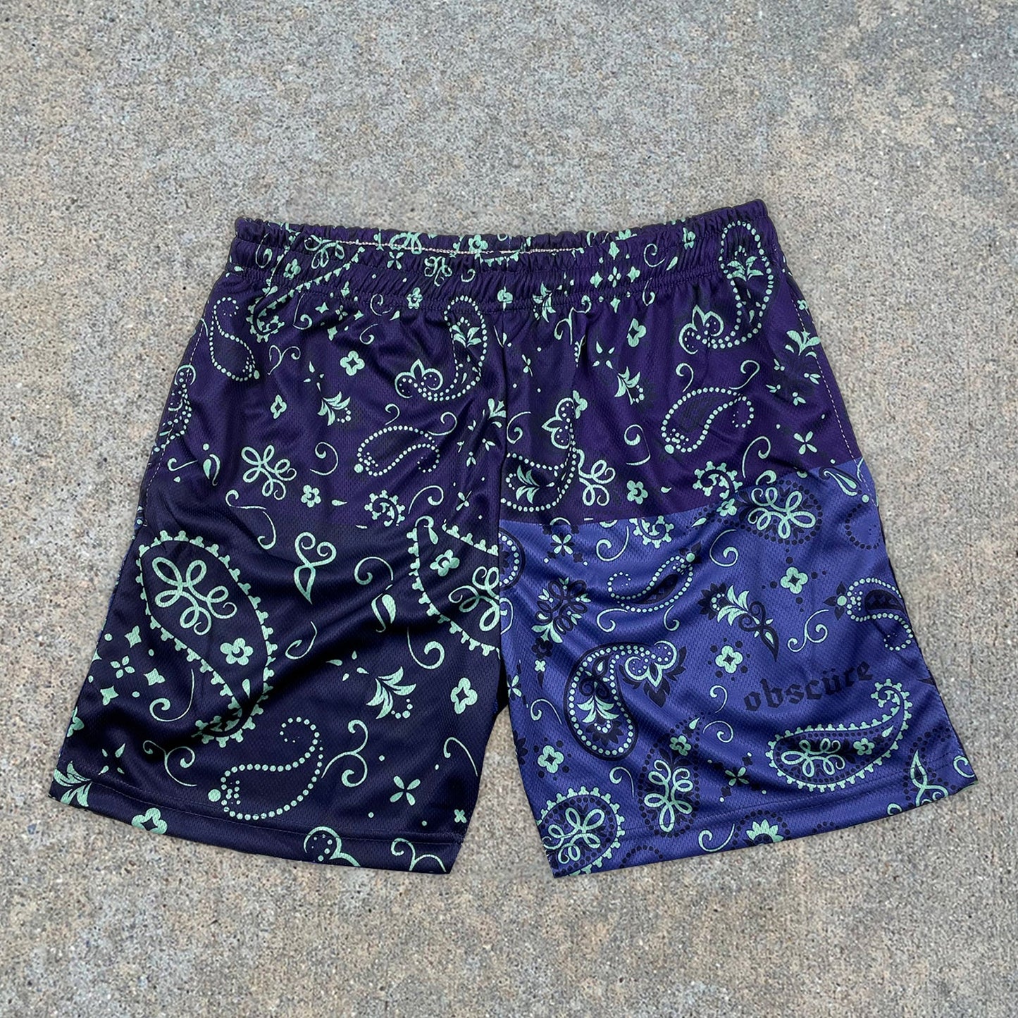 Fashion personality retro color matching shorts