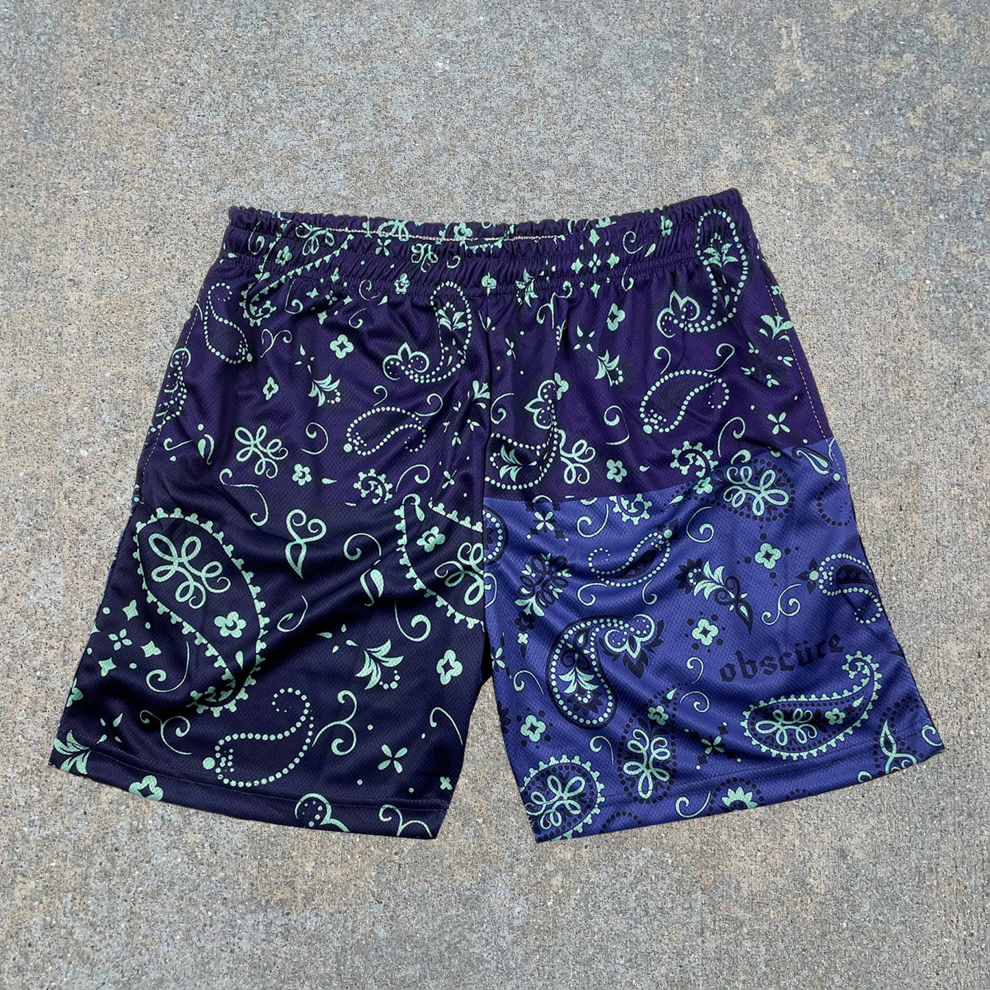 Fashion personality retro color matching shorts