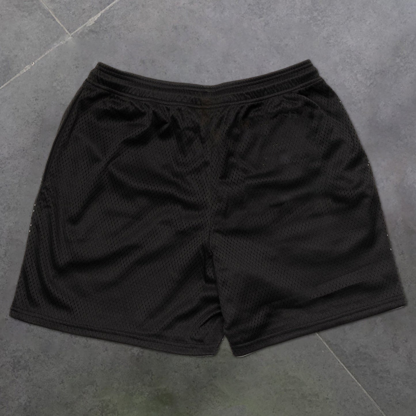 Trendy retro casual street mesh shorts